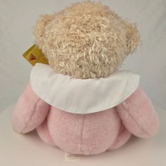 12″ DAKIN Baby Hugs Pink Cancer Applause Embroidered Heart Buttons Plush NWT