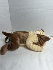 Toy Works Bulldog Puppy Dog Plush 12″ Stuffed Animal Beige Brown