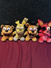 Funko Five Nights at Freddy’s Plush Set of 4, 2016 Small 6-14 in
