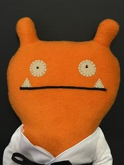 2013 Uglydoll Wage Plush Tae Kwon Wage Karate Outfit Gi Black Belt GUND Doll EUC