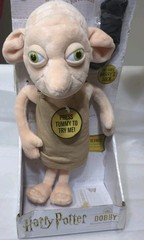 The Noble Collection Harry Potter Dobby Electronic Interactive Plush Talking Toy