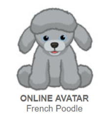 Webkinz Classic French Poodle *Code Only* (~messaged~)