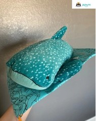 New Jellycat Gobfrey Whale Shark 40cm Plush Toy – Gift Ready with Tag & Dust Bag