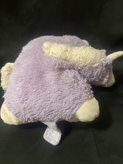 Pillow Pet Pee Wee Purple Unicorn Plush Toy 12″ Wide Foldable Retired Pillow Pet
