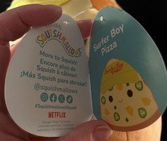 Squishmallow – Stranger Things – Surfer Boy Pizza – 10″ – NWT