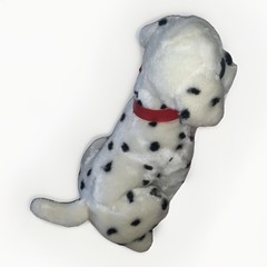 ‘I Love You’ 101 Dalmatians Plush Dog Doll 12” NEW