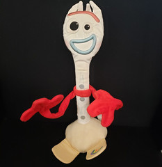 Disney Pixar Toy Story Forky Bonnie Fork Plush 18″ Repositional Hands Rare Size