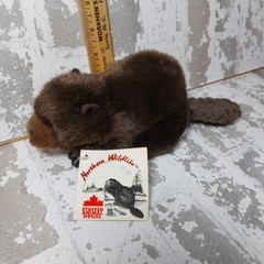 The Stuffed Animal House Beaver Plush 7” NWT Vintage