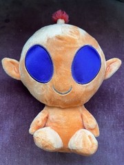 Aurora Galactic Cuties Alien Orange 8” Plush No tag Rare “Tango” no light up