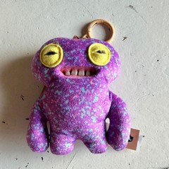 FUGGLER Keyring Purple Speckled Funny Ugly Monster Kid’s One Size New