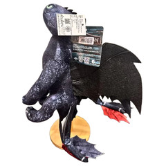 Toothless Live 8″ Printed Fabric DreamWorks HTTYD Dragon Plush Toy Licensed NWT