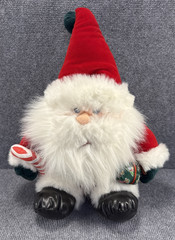 Vintage America Wego Santa Christmas Holiday Stuffed Plush Santa 14″