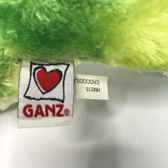 GANZ Webkinz Crocodile Plush Stuffed Animal Soft Toy HM215 Green Green 14″
