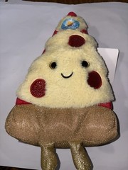 FAO Schwarz 11″ Glow Brights Plush LED with Sound Pizza