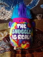 Rare Kipp Brothers Stuffed Plush Monkey Psychedelic The Snuggle Is Real Cute Toy