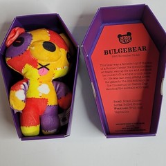 Deddy Bears: Bulgebear – 5” Plush with Coffin Box – Series 3 Stuffed Animal RARE