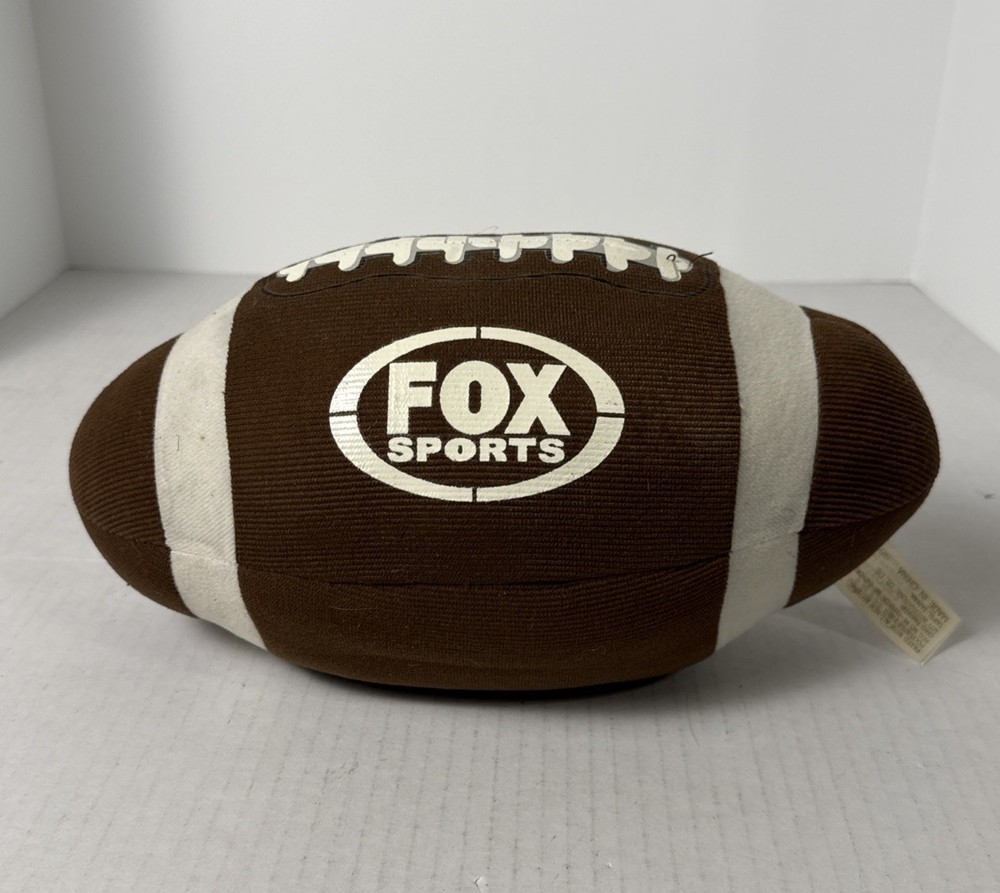 Vintage Dan Dee Fox Sports NFL Soft Plush Musical Football