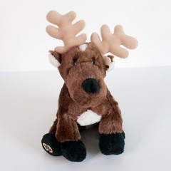 Ganz Webkinz Reindeer Plush H137 Stuffed 9″ No Code