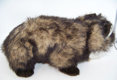 RARE 22″ Aurora Classic Standing Raccoon Plush Realistic 1996