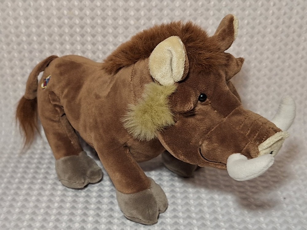 Warthog Brown Plush 10″ Stuffed Animal Webkinz by Ganz