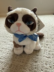 GANZ Grumpy Cat Plush Stuffed Animal Toy New with Tags Approx 8-9″ Free Ship