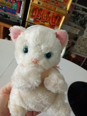 Vintage 1994 Playmate Kitties Plush Stuffed Toy Makes Meow Sounds