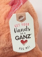 RARE GANZ Factory Sample Sassy Cat Bobble Head Proportion Plush Prototype…