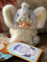Yumo Angry Animal Mini Plush Pendant: Fox, NEW On Open Bag With Card