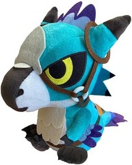 Capcom Monster Hunter Wilds Otomo Airou Seikret Deformed Plush H200×120×200mm