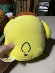 pompompurin heart shaped cookie squishmallow with tags 7 inches