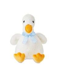 Way To Celebrate Easter 11” White Sitting Goose Medium Stuffed Animal New