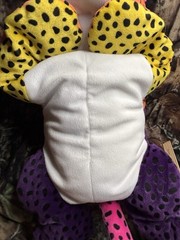 Lisa Frank Hunter Plush Rainbow Leopard Cheetah Stuffed Animal Large 24″ 1998