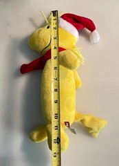 Authentic – Peanuts – Woodstock Santa – Plush 12″ – Stuffed Animal With Scarf