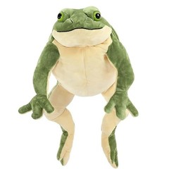 Large Frog Plush Toy Soft Stuffed Animal Huggable Cuddly Gift Kids Adults