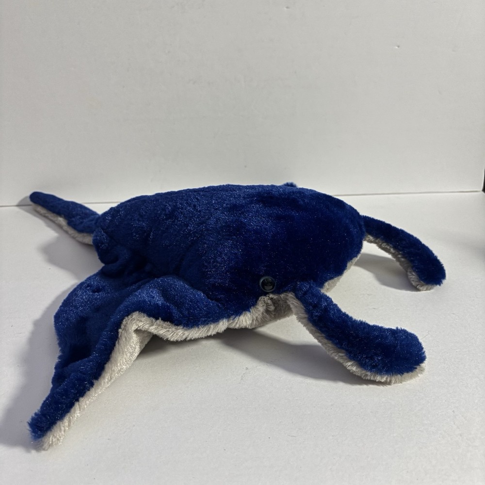 Aurora World Destination Nation Blue & Grey Manta Ray 20″ plush, 2016