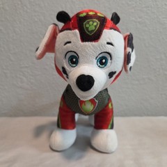 Paw Patrol Aqua Pups Marshal 8″ Plush Toy Stuffed Animal Nickelodeon Spin master