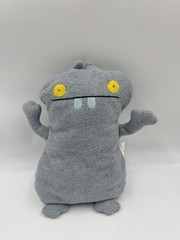 Vintage Ugly Doll Gray Babo 12” Plush Stuffed Animal Monster 2004 Sewn Face