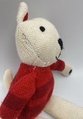 2014 Plush Target Holiday Knit Bullseye Kitty Cat