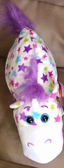 Flip A Zoo 12″ Plush Stuffed Animal Stella Unicorn/ Aki Dragon Sequined NWT