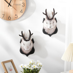 2 Pack 13″ the Jackalope Plush Stuffed Animal Wall Mount Plush