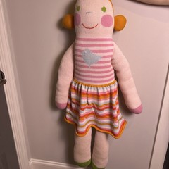 Blabla Kids 3ft Tall “Pumpkin Kid-Bluebird Girl” RARE-VERY HARD TO FIND-Retired