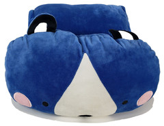 Snuggle Blue Plush Bear Travel + Comfort 18 M and Up Manhattan Toy Soft Stuffed