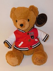 FAO Schwarz 1862 Varsity Jacket Teddy Bear Anniversary Soft Plush 12″ – Lot of 2