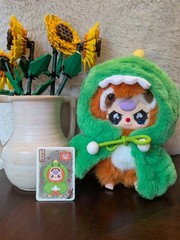 Baby Three I Am Not A Warrior Red Panda in Dinosaur Costume Confirmed