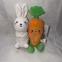 Bunny & Carrot Better Together Hallmark Magnetic Plush NEW Baby Gift Friends