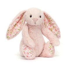 Jelly cat Birthday Medium Blossom Blush Bunny ‘Cherry’ Plush Toy NWT & Dust Bag