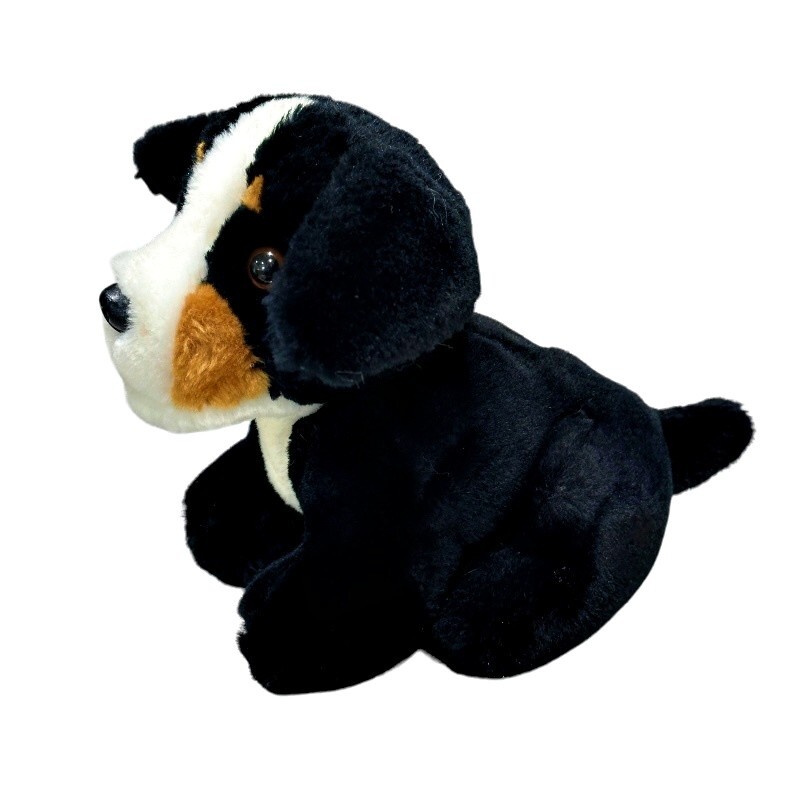 Bernese Mountain Dog Plush Black Tan White 6 Inch Stuffed Animal Toy Small Puppy