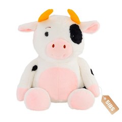 JOD® Weighted Cow Stuffed Animals 27 inch 5 lbs Cow Weighted Plush Toy – Larg…