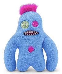 ZURU Fugglers Hairy Fuggs – Funny Ugly Monster Plush -Sasquoosh 9″