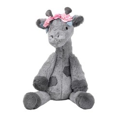 Lambs & Ivy Giraffe and a Half Gray Plush Stuffed Animal Toy – Skylar